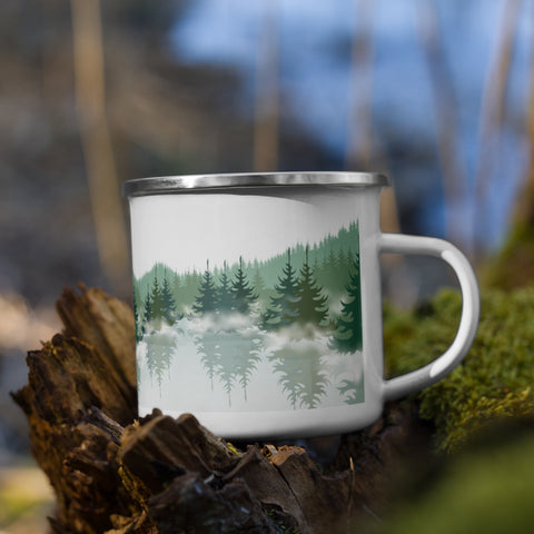 "Forest" Enamel Mug