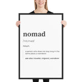 "Nomad" Framed poster