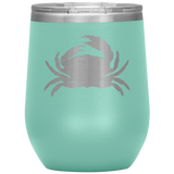 Crab Wine Tumbler