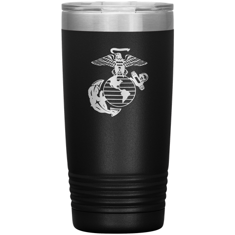 Marine Corps Emblem 20 oz Tumbler