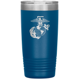 Marine Corps Emblem 20 oz Tumbler