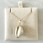 Gold Cowrie Shell Necklace