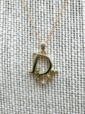 CD Logo Necklace- GOLD