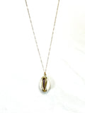 Gold Cowrie Shell Necklace