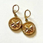 CC Shamrock Drop Earrings- GOLD
