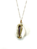 Gold Cowrie Shell Necklace