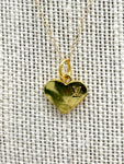 LV Dainty Heart Necklace- GOLD