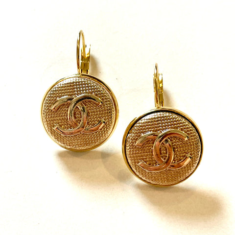 CC Drop Earrings- GOLD