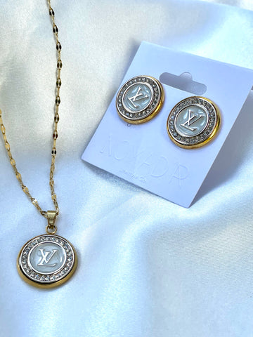 Vintage Louis Vuitton Button Jewelry @ Isabella Bleu!