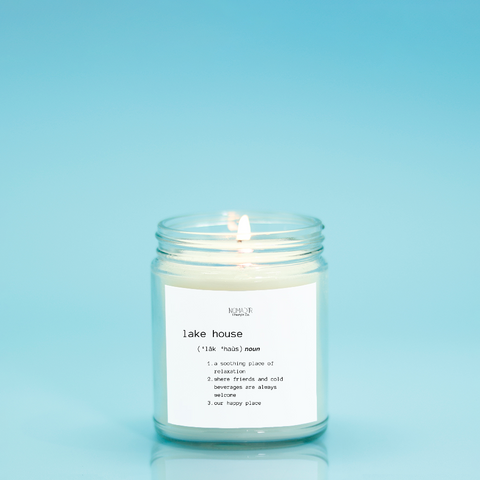 Lake House Definition Candle (Hand Poured 9 oz.)