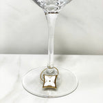 LV Wine Glass Charms