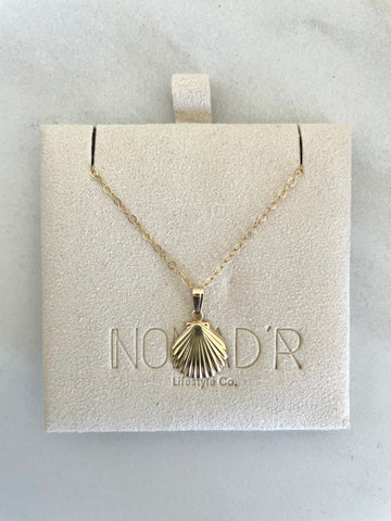 Gold Filled Seashell Necklace