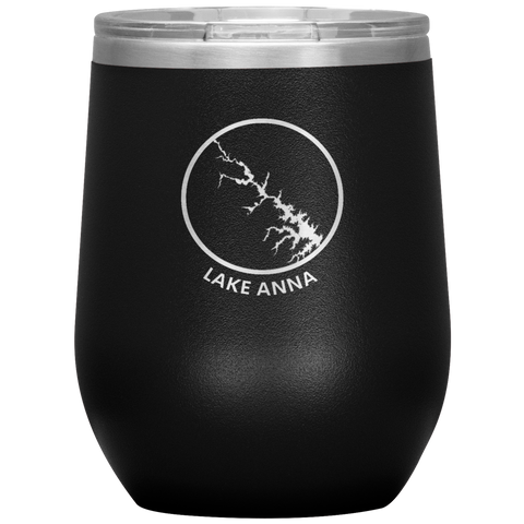 Lake Anna Logo Wine Tumbler
