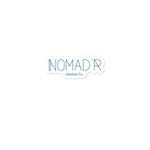"NOMAD'R- NAVY" Stickers