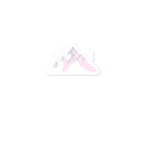 "MOUNTAIN- PINK" Stickers