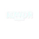 "NOMAD'R- AQUA" Stickers