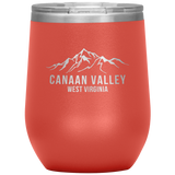 Canaan Valley West Virginia Wine Tumbler