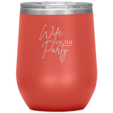 Wife of the Party Wine Tumbler