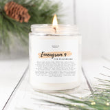 Enneagram 9 Candle (Hand Poured 9 oz.)