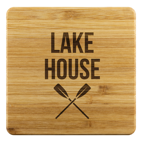 Lake House Oar Coasters