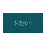 "NOMAD'R- TEAL/AQUA" Towel