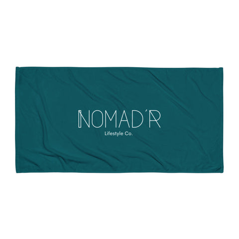 "NOMAD'R- TEAL/AQUA" Towel