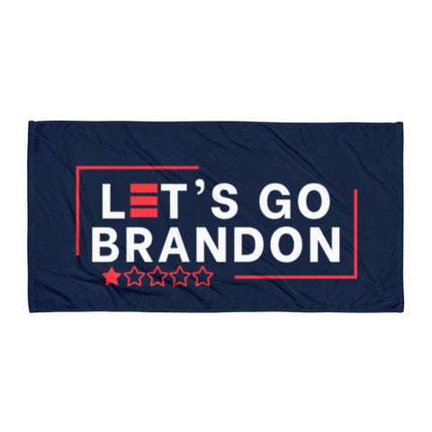 "Let's Go Brandon" Towel