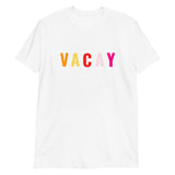 "Vacay- YELLOW" Short-Sleeve Unisex T-Shirt