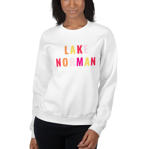 "Lake Norman- YELLOW" Unisex Sweatshirt