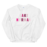 "Lake Norman- PINK" Unisex Sweatshirt