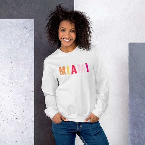 "Miami- YELLOW" Unisex Sweatshirt