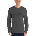 "Nomad'r- Black" Men's Long sleeve t-shirt