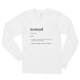 "Nomad Definition" Unisex Long sleeve t-shirt