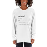 "Nomad Definition" Unisex Long sleeve t-shirt