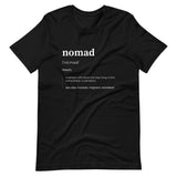 "Nomad- Definition- BLACK" Short-Sleeve Unisex T-Shirt