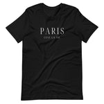 "Paris C'est La Vie- BLACK" Short-Sleeve Unisex T-Shirt