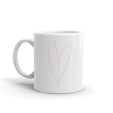 "Heart- PINK" Mug