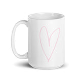 "Heart- PINK" Mug