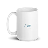 "Hustle- BLUE" Mug