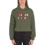"Kiawah Island- BIG" Crop Hoodie