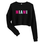 "Miami- VICE" Crop Sweatshirt