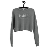 "Paris C'est La Vie" Crop Sweatshirt