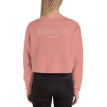 "NOMAD'R- AQUA" Crop Sweatshirt