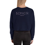 "NOMAD'R- PINK" Crop Sweatshirt