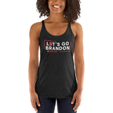 "Let's Go Brandon" Women's Racerback Tank