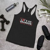 "Let's Go Brandon" Women's Racerback Tank