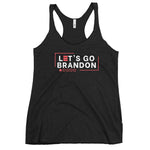 "Let's Go Brandon" Women's Racerback Tank