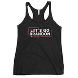 "Let's Go Brandon" Women's Racerback Tank